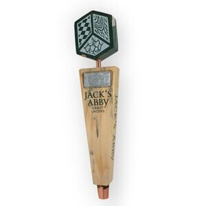 Jack's Abby Craft Lagers Beer Tap Handle 12" Framingham Massachusetts